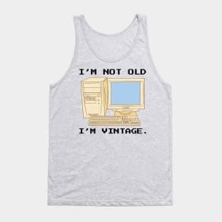 Vintage Computing: Age Is Just a Number for This Classic! Tank Top